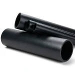 مواسير HDPE ضغط 4 بار PE 100 قطر خارجي 225 مم سمك 5.5 مم لون اسود