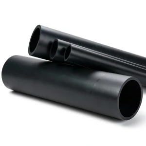 مواسير HDPE ضغط 4 بار PE 100 قطر خارجي 225 مم سمك 5.5 مم لون اسود