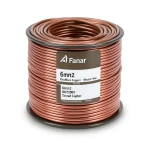 Flexible Tinned Copper Electric Wire 6mm2, 600/1000V, Brown | Al Fanar