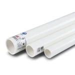 أنابيب بلاستيك UPVC جدول 80 مقاس 8 إنش سمك 12.7 مم أبيض | بلاستيك الوطنية