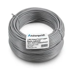 2 AWG Stranded Tinned Copper Electric Wire PVC Insulated 105°C Gray 600V 500ft | Asharqiyah Cables Company for Industry