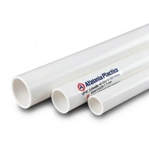 UPVC Pipes Schedule 40 Size 6 inch Thickness 7.1 mm Weight 5.37 kg/m White | Al Watania Plastics