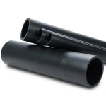 أنابيب بلاستيك HDPE ضغط اسمي 4 بار PE 100 قطر خارجي 400 مم لون أسود