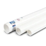 أنابيب UPVC جدول 40 مقاس 8 إنش سمك 8.2 مم وزن 8.11 كجم/م أبيض | بلاستيك الوطنية