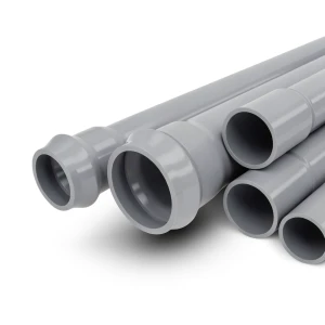 UPVC Pipes Nominal Pressure 10 Bar Outside Diameter 800 mm Thickness 30.6 mm Gray