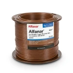 Alfanar 4mm Flexible Copper Electrical Wire PVC Insulation Brown, 600/1000V | Al Fanar