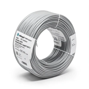 سلك كهرباء نحاس مجدول 16 AWG مطلي بالقصدير، معزول PVC 105°C، رمادى، 600 فولت، 2500 قدم | شركة كابلات الشرقية للصناعة