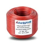 14 AWG Stranded Tinned Copper Electric Wire PVC Insulation 105°C Red 600V 2500ft | Asharqiyah Cables Company for Industry