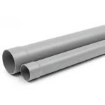 UPVC Pipe Class 3 PN 6 Bar Size 75 mm Thickness 2.7 mm Gray Color