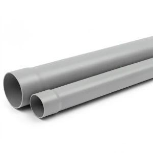 UPVC Pipe Class 3 PN 6 Bar Size 75 mm Thickness 2.7 mm Gray Color