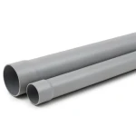 UPVC Pipe Class 3 Nominal Pressure 6 Bar Size 250 mm Thickness 8.3 mm Grey Color