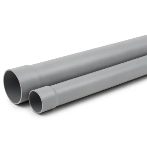 UPVC Pipe Class 3 Nominal Pressure 6 Bar Size 250 mm Thickness 8.3 mm Grey Color