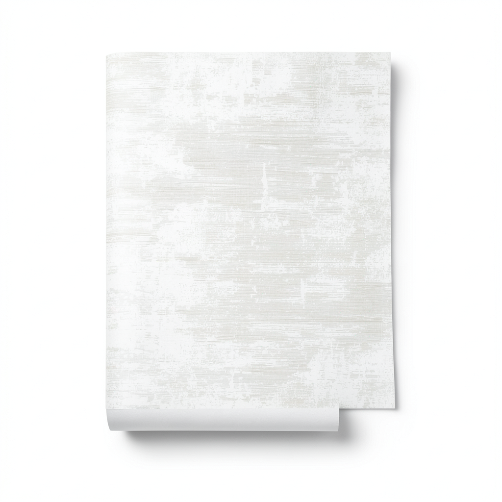 Wall Decoration Patterned Design 10 m x 0.53 m Off White, Model 28881