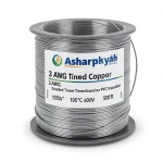 سلك نحاس مجدول 3 AWG مطلي بالقصدير عزل PVC 105°C رمادى 600 فولت 500 قدم | شركة كابلات الشرقية للصناعة