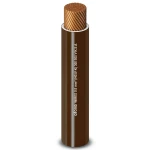 Alfanar 0.5mm Flexible Copper Electric Wire PVC Insulated Brown 600/1000V | Al Fanar