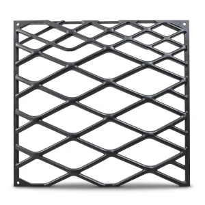 Hot Rolled Black Steel Expanded Metal Mesh Khaleeji 1.4 mm Thickness 2.44 m Width 7 m Length
