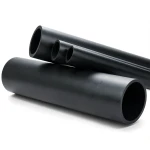High Density Polyethylene Pipe 4 Bar Pressure PE 100 Outer Diameter 315 mm Black