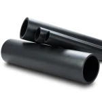 HDPE Plastic Pipe Nominal Pressure 4 Bar PE 100 OD 400 mm Black