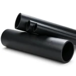 مواسير HDPE ضغط 16 بار PE 80 قطر خارجي 140 مم SDR 9 سمك 15.7 ملم لون أسود
