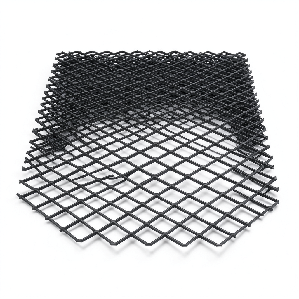 Hot Rolled Black Steel Expanded Metal Mesh Khaleeji 1.5 mm Thickness 2.44m Width 6m Length