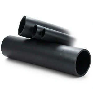مواسير HDPE ضغط 4 بار PE 100 قطر خارجي 800 مم سماكة 19.6 مم لون اسود