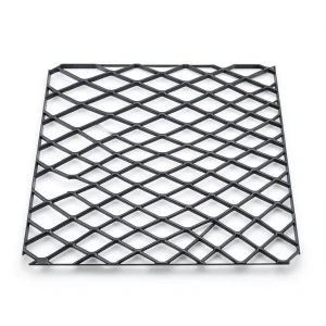 Hot Rolled Black Steel Expanded Metal Mesh Khaleeji 1.7 mm Thickness 2.44 m Width 4 m Length