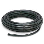 HDPE Plastic Coil Pipe 15.9 Bar PE 63 Outer Diameter 140 mm SDR 7.4 Black