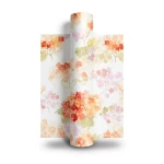 American Wallpaper 10m Length x 0.53m Width, Beige and Orange