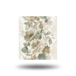 Floral Wallpaper 10mx0.53m Beige and Green, Model aq50407