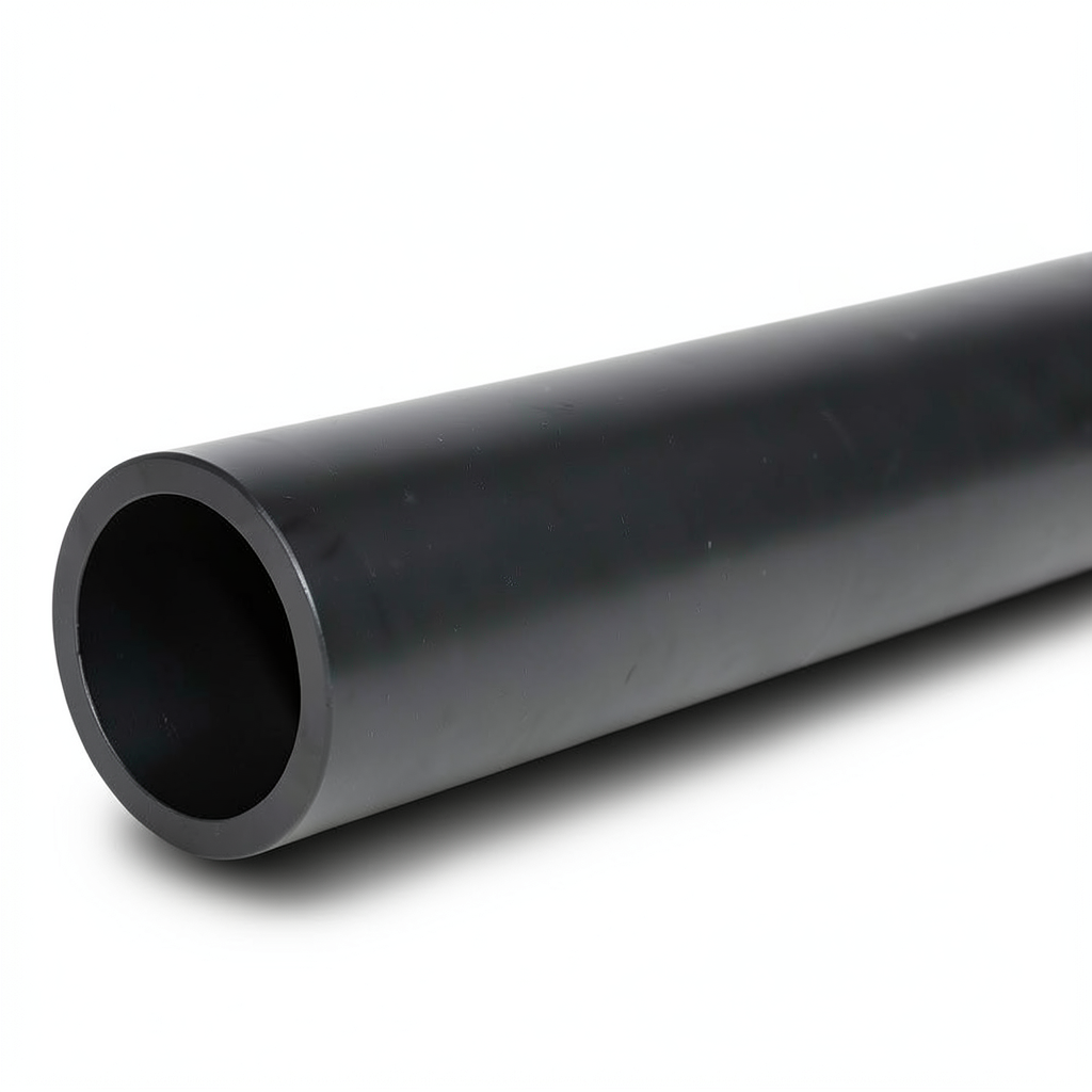 مواسير HDPE ضغط 4 بار PE 63 قطر خارجي 450 مم SDR 26 لون أسود