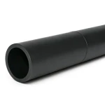 HDPE Plastic Pipe Pressure 4 Bar PE 63 Size 630 mm SDR 26 Black