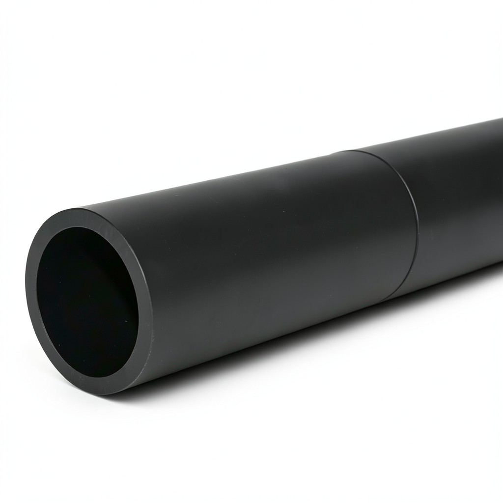 أنابيب بلاستيك HDPE ضغط 4 بار PE 63 قطر خارجي 630 مم SDR 26 لون أسود