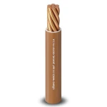 Alfanar 10 sq mm Single Wire 450/750V, Stranded Copper Conductor, Heat Resistant PVC Insulation 1mm Thickness | Al Fanar