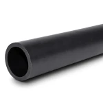 HDPE Polyethylene Pipe 4 Bar Pressure PE 63, 250 mm Outer Diameter SDR 26, Black