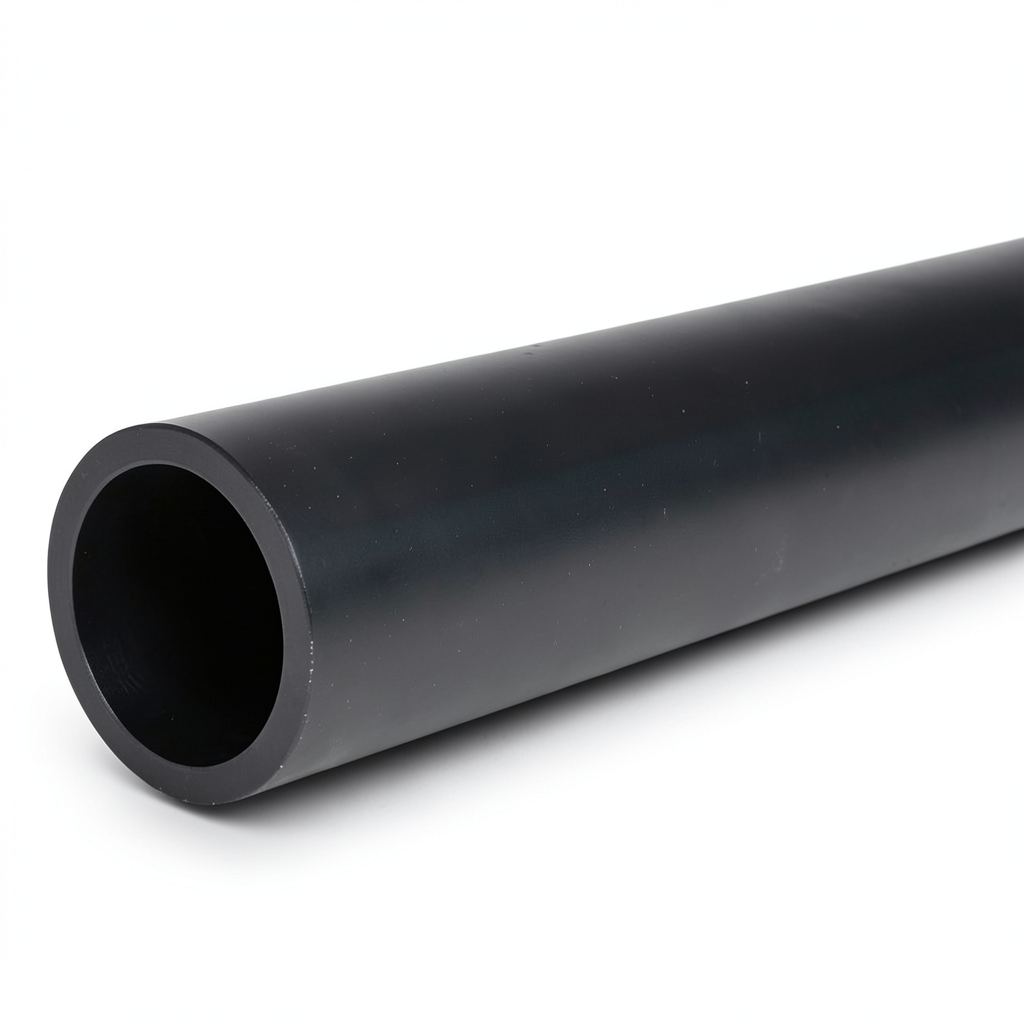 مواسير بلاستيك HDPE ضغط 4 بار [PE 63] قطر خارجي 560 مم SDR 26 لون أسود