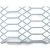 سلك شبك بقلاوة ممدد حديد اسود شكل جوهرة سماكة 1.8 مم مقاس 2.44×5 متر - Image 1