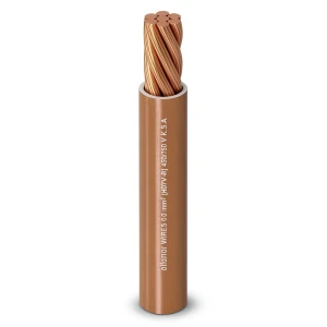 Alfanar 16 mm Single Electric Wire 450/750 Volts, Stranded Copper Conductor, Heat Resistant PVC Insulated 1mm Thick | Al Fanar