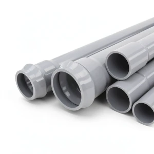 UPVC Pipes Nominal Pressure 12.5 Bar Outside Diameter 450 mm Thickness 21.5 mm Gray
