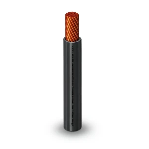 كابل نحاسي THHN/THWN معزول PVC 105 درجة مئوية قطر 4.4 مم 600 فولت طول 2500 قدم أسود | شركة الفنار