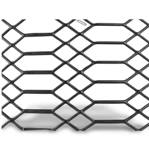 Hot Rolled Expanded Metal Mesh Thickness 1.5 mm Size 2.44×7 m Black