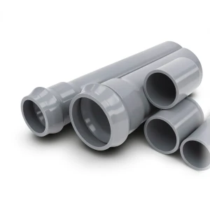 UPVC Pipes Nominal Pressure 12.5 Bar Outside Diameter 225 mm Thickness 10.8 mm Gray