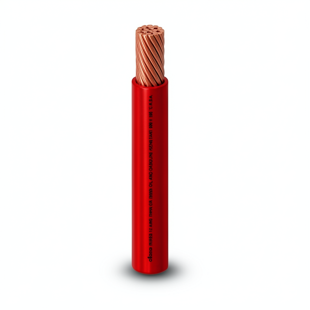 THHN/THWN Copper Cable PVC Insulation 105°C Diameter 3.4 mm 600 Volt 2500 Feet Red | Al Fanar