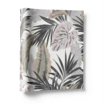 Italian Leaf Patterned Wall Covering 10m x 1.06m Multicolor, Model 5402
