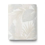 Leaf Patterned Wallpaper Pale Beige 10m x 1.06m, Model 5405