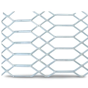 Hot Rolled Expanded Metal Mesh Jawhara Form Thickness 1.8 mm Width 2.44 M Length 2 M