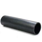 High Density Polyethylene Pipe 4 Bar Pressure PE 100 Outer Diameter 710 mm Black
