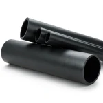 High Density Polyethylene Pipe 4 Bar Pressure PE 100 Outer Diameter 1200 mm Black