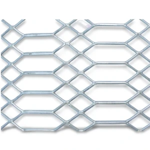 Hot Rolled Expanded Metal Mesh 2.3 mm Wire Diameter, 1.22 M Width, 2 M Length, Jawhara Shape