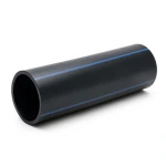 HDPE Pipe 10 Bar Pressure PE 80, 560 mm OD SDR 33 Black