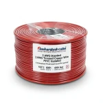 2 AWG Stranded Tinned Copper Electric Wire PVC Insulated 105°C Red 600V 500ft | Asharqiyah Cables Company for Industry